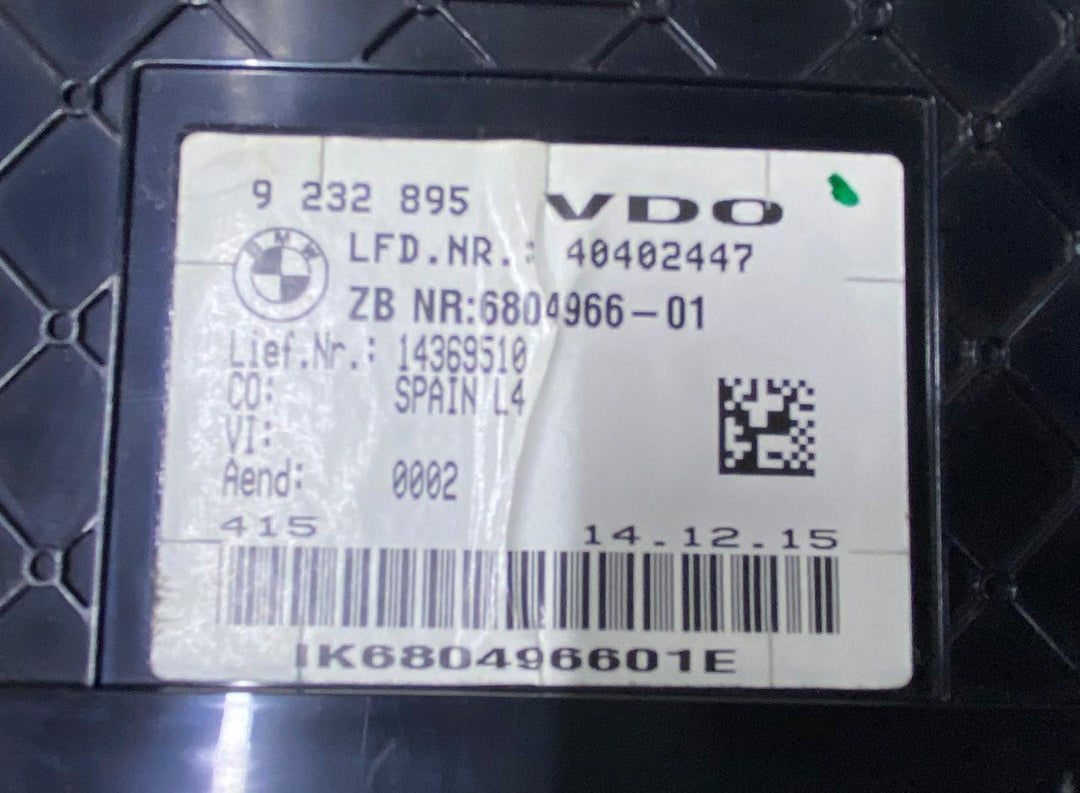 OEM BMW F30 F31 F34 F32 instrument combination Cluster speedometer 6804966