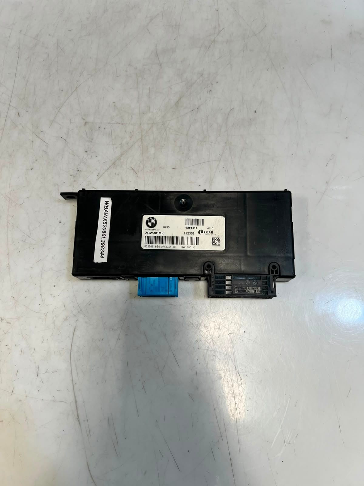 2011-2017 BMW F10 F25 X3 Central Gateway Control Module 9266411 OEM