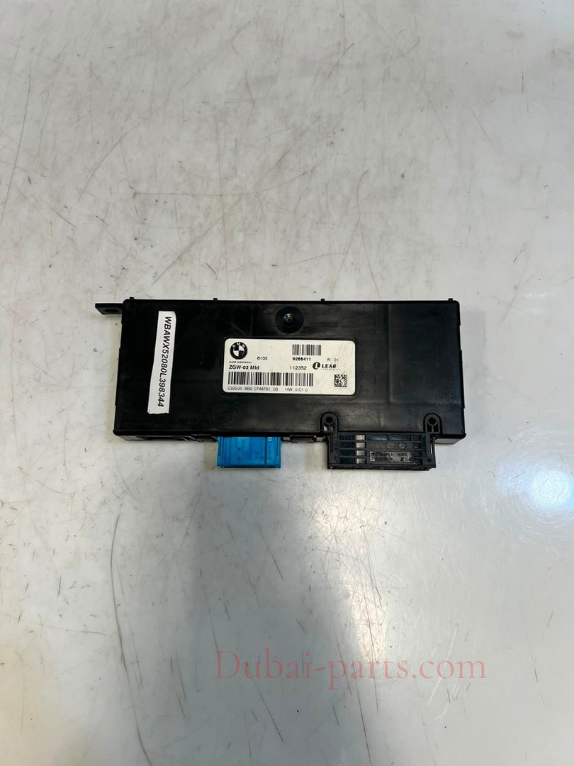 2011-2017 BMW F10 F25 X3 Central Gateway Control Module 9266411 OEM