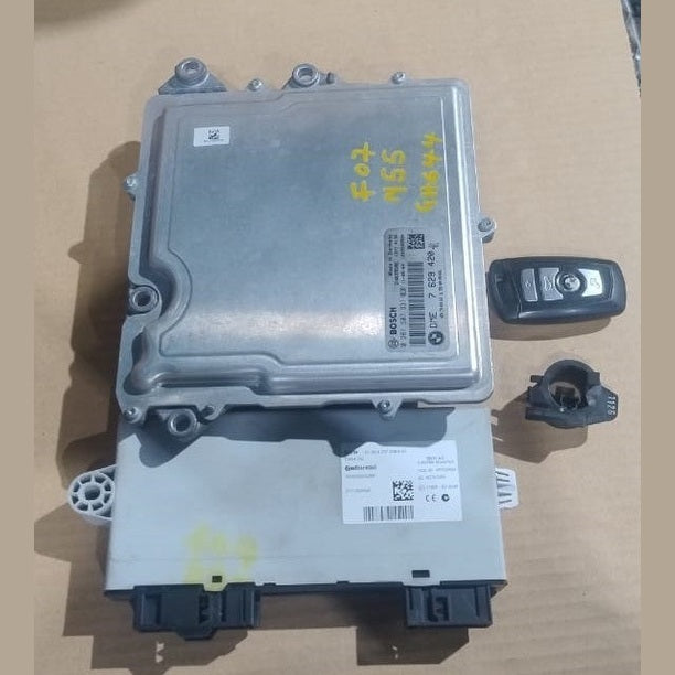 BMW F10 / F02 / F07 535GT N55 Engine Control Unit ECU Set (OEM, 7629420)