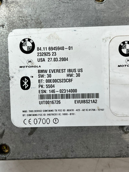 2001-2006 BMW 325i E46 330i X5 M3Telematics Bluetooth Control Module 6945940 OEM