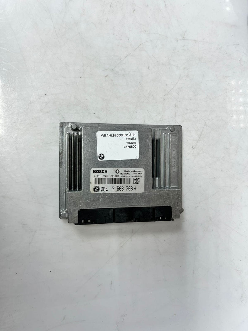 06-07 BMW N62 E66 550i E65 Engine Control Module ECU SET DME+CAS/ZAS RD 7566706