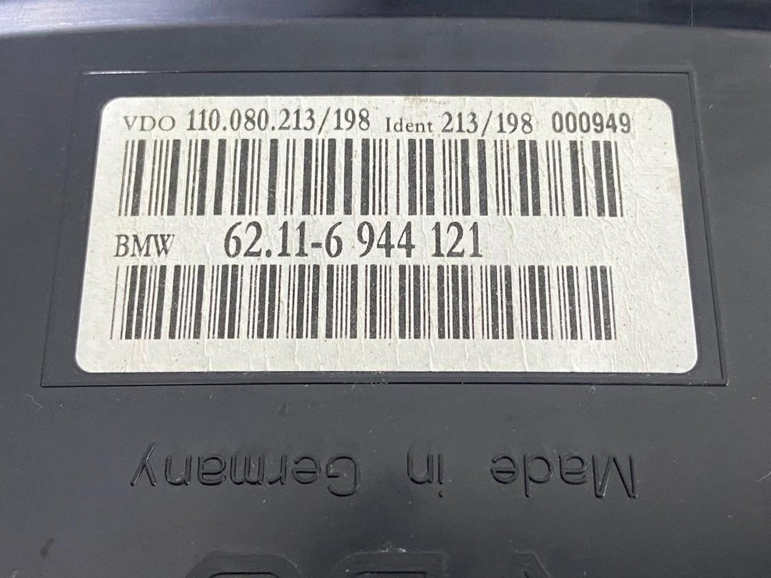 OEM BMW E60 E61 Speedometer Instrument Cluster 6944121 KM/H Genuine