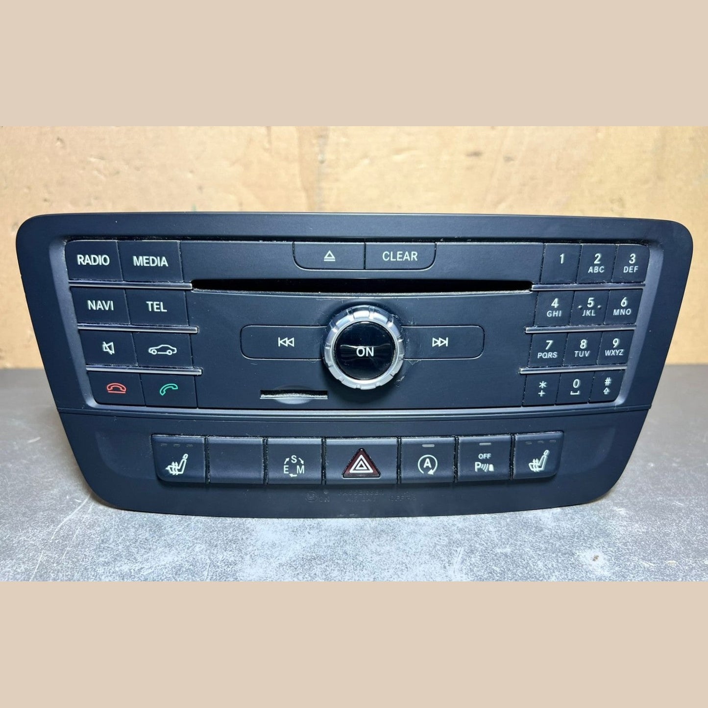 2013–2015 Mercedes-Benz W246 CLA Head Unit CD Player A246 9006015 OEM