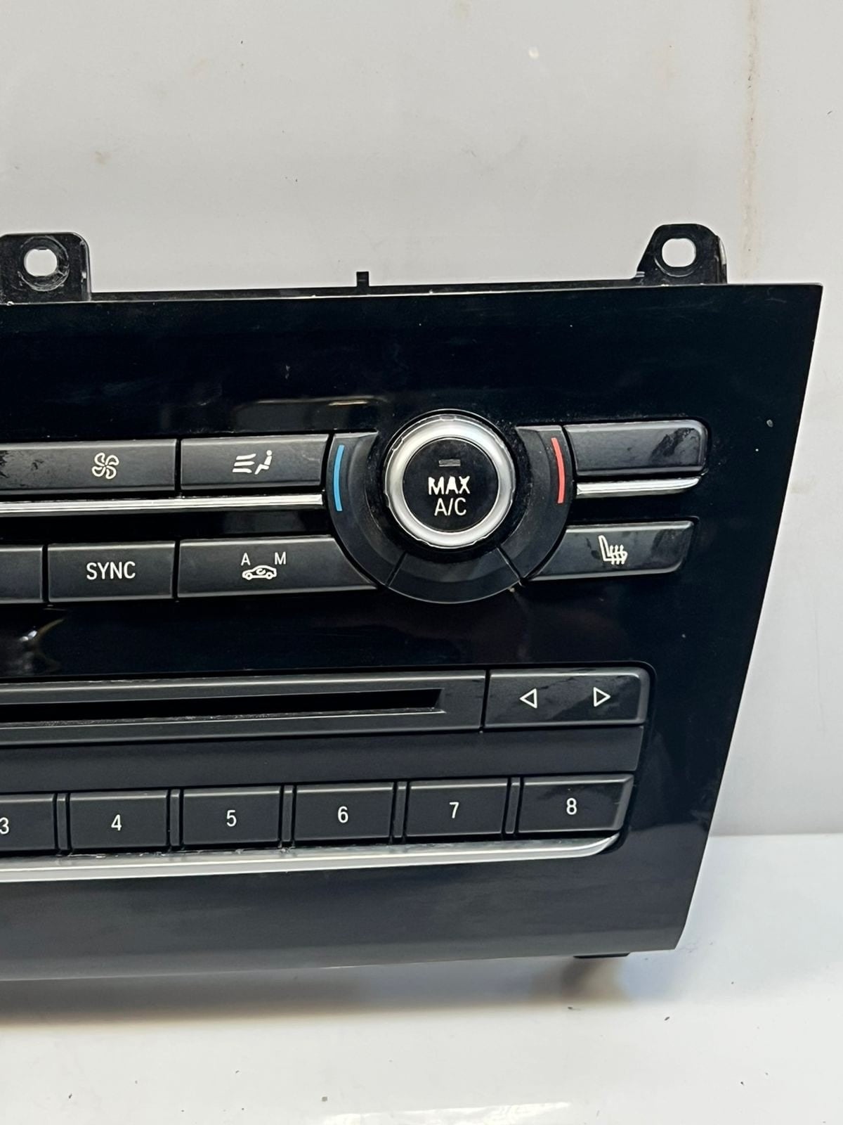 2015-2017 BMW X3 F25 Climate Control CONSOLE Panel 9354077 OEM