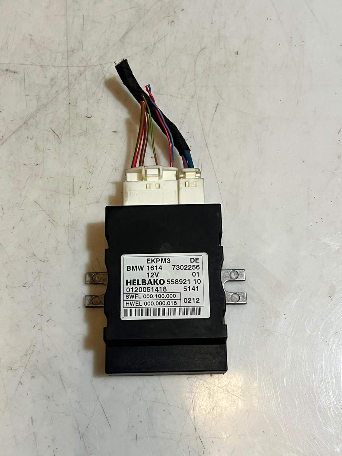 2012-2016 BMW F10 M5, F06 M6, and F12 M6 Fuel Pump Control Unit 7302256 OEM