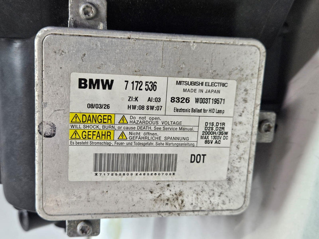 BMW 3 Series E90 E91 LCI Bi-Xenon Headlight Front Left Side ECE 7202585 OEM