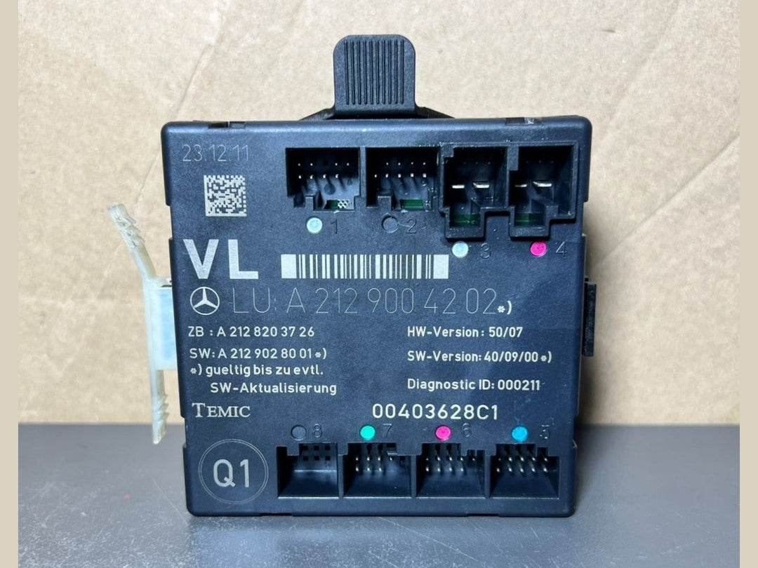 Mercedes-Benz W212 E-Class Front Left Side Door Control Module A212 9004202 OEM
