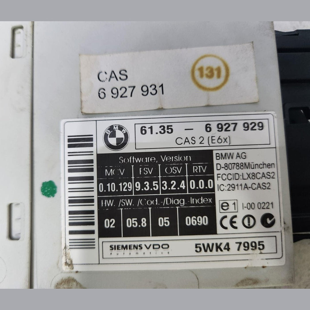 2001-2010 BMW 525i Engine Control Unit 7530260 E65 730 M54 