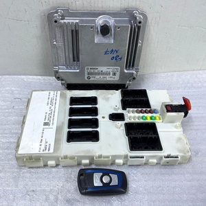 OEM BMW 320d F30 N47 ENGINE CONTROL UNIT ECU SET DDE 8582155 BOSCH