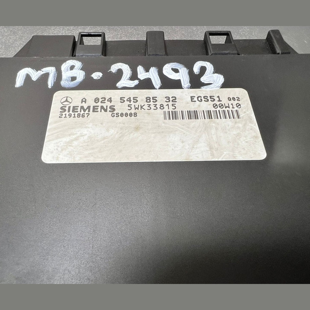 00–06 Mercedes S-Class W220 Gearbox Transmission Control Module A024 5458532 OEM
