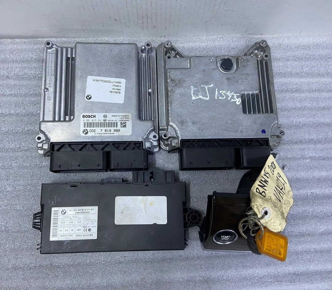 OEM BMW E60 E90 E91 X5 E70 DDE Complete Kit Engine Control Unit ECU 7810980
