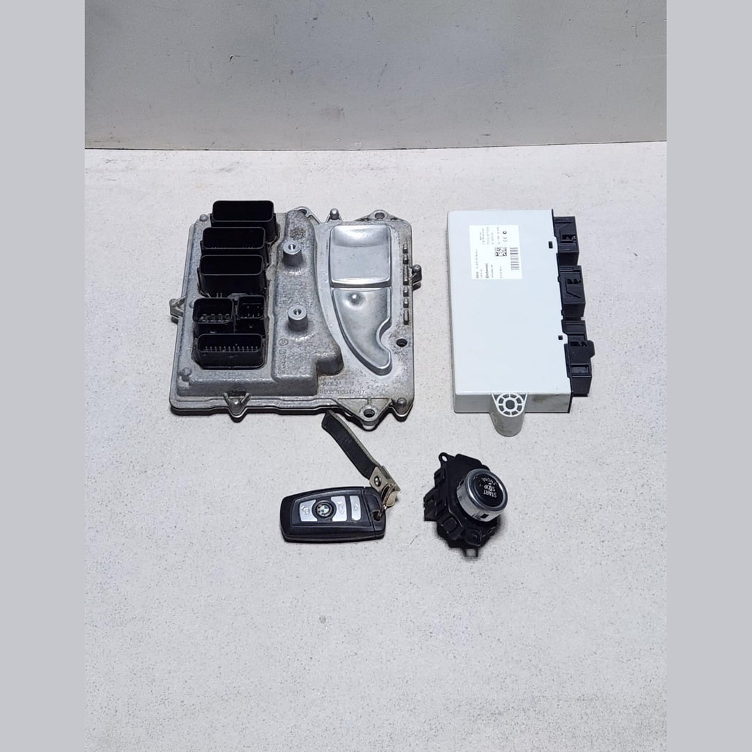 2010-2016 BMW 535i 535iX GT F07 F10 N55 Engine Control Unit ECU SET 7614649 OEM