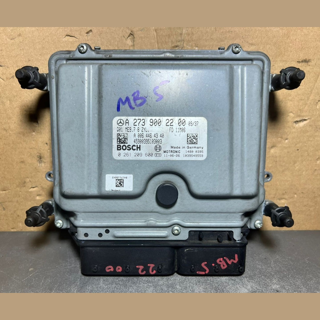 07-13 Mercedes W164 GL450 Engine Control Module Unit ECM ECU A273 9002200 OEM