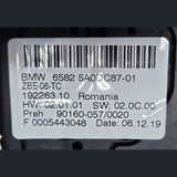 2018-2022 BMW X3 G01 Idrive Controller 6582 5A0DC87 OEM