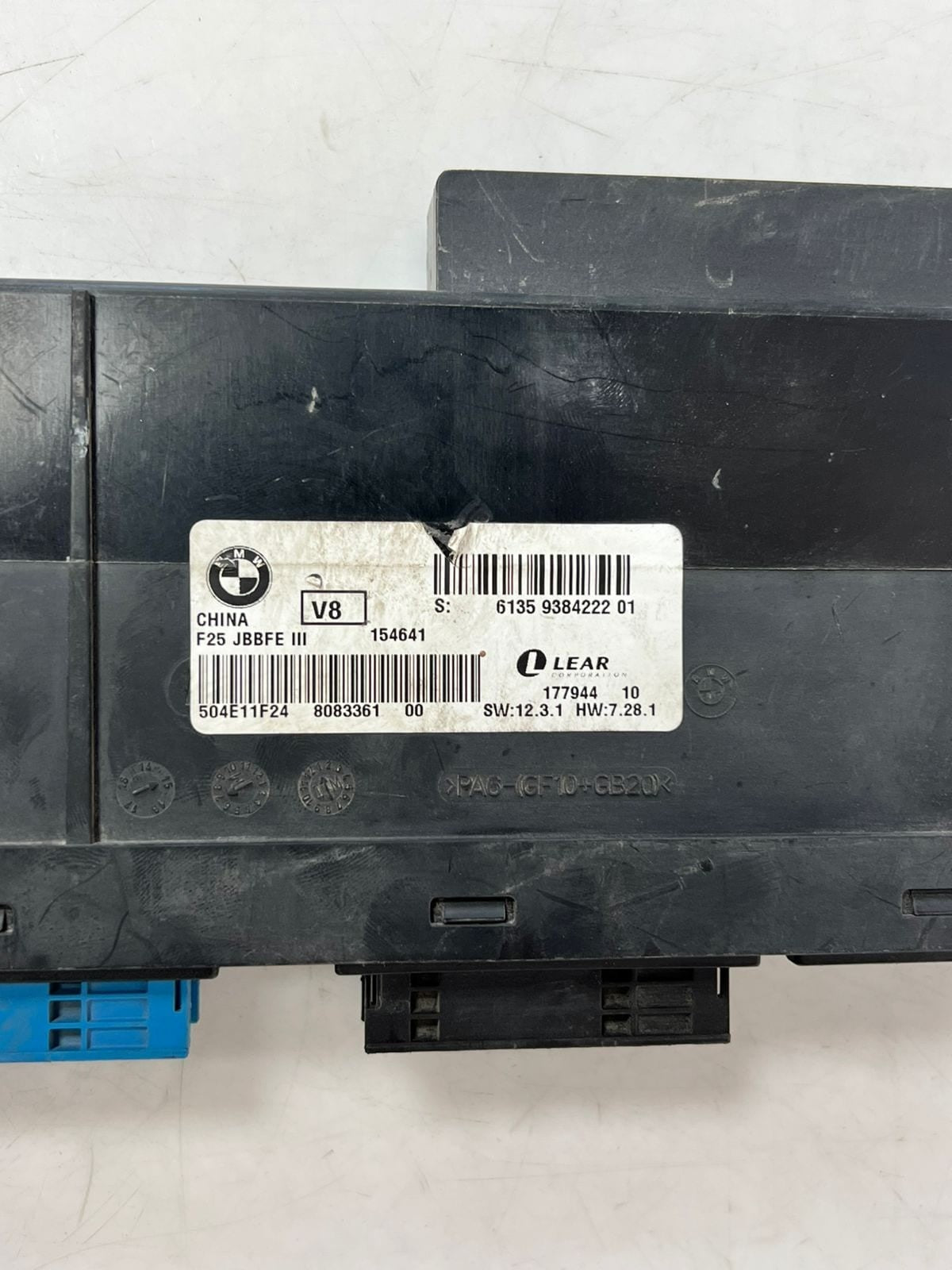 2011-2017 BMW X3 X3 F25 f26 x4 Body Control Module 9384222 OEM