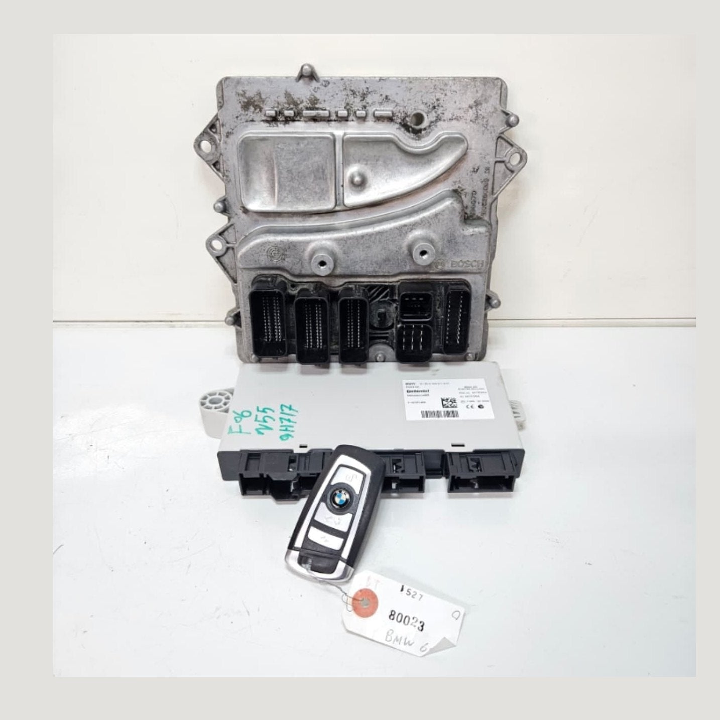 7540686-2014-2015 BMW 1-6 Series X4 X5 335i N55 Engine Control Unit DME Key Set