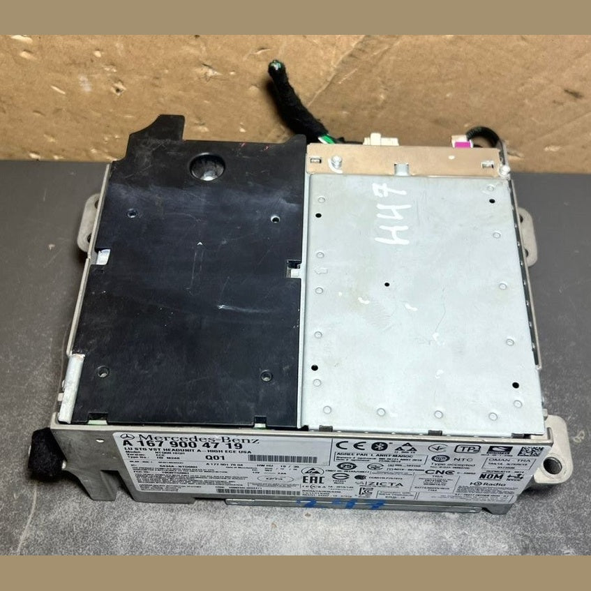 2018–2020 Mercedes-Benz W177 W167 W447 OEM Radio Head Unit A167 9004719