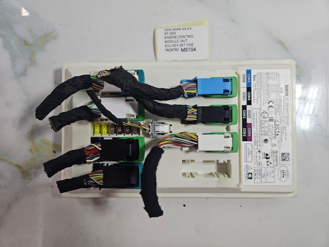 OEM BMW G07 BMW X7 30dX MAY 2022 ENGINE CONTROL ECU KIT DDE BOSCH 7828780 RHD