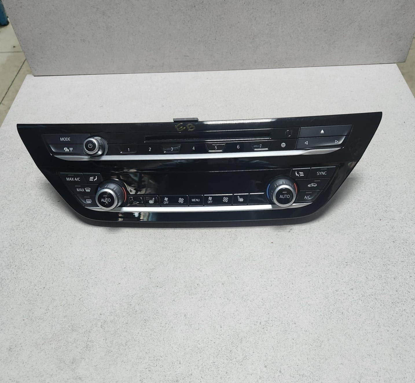 BMW Climate Control Panel 6834435 5 Series G30 G31