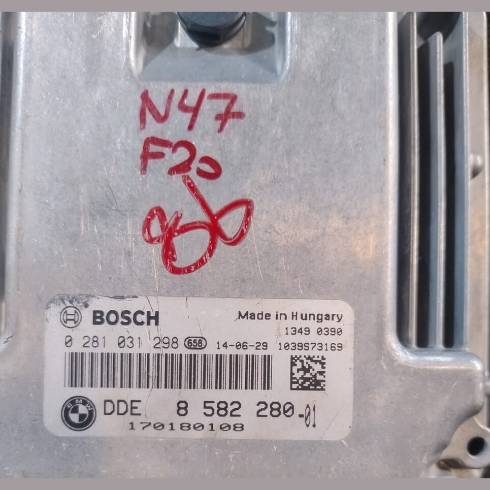 BMW F20 F30 F31 118d 318d N47N 143HP ENGINE CONTROL UNIT  ECU ONLY  DDE 8582280