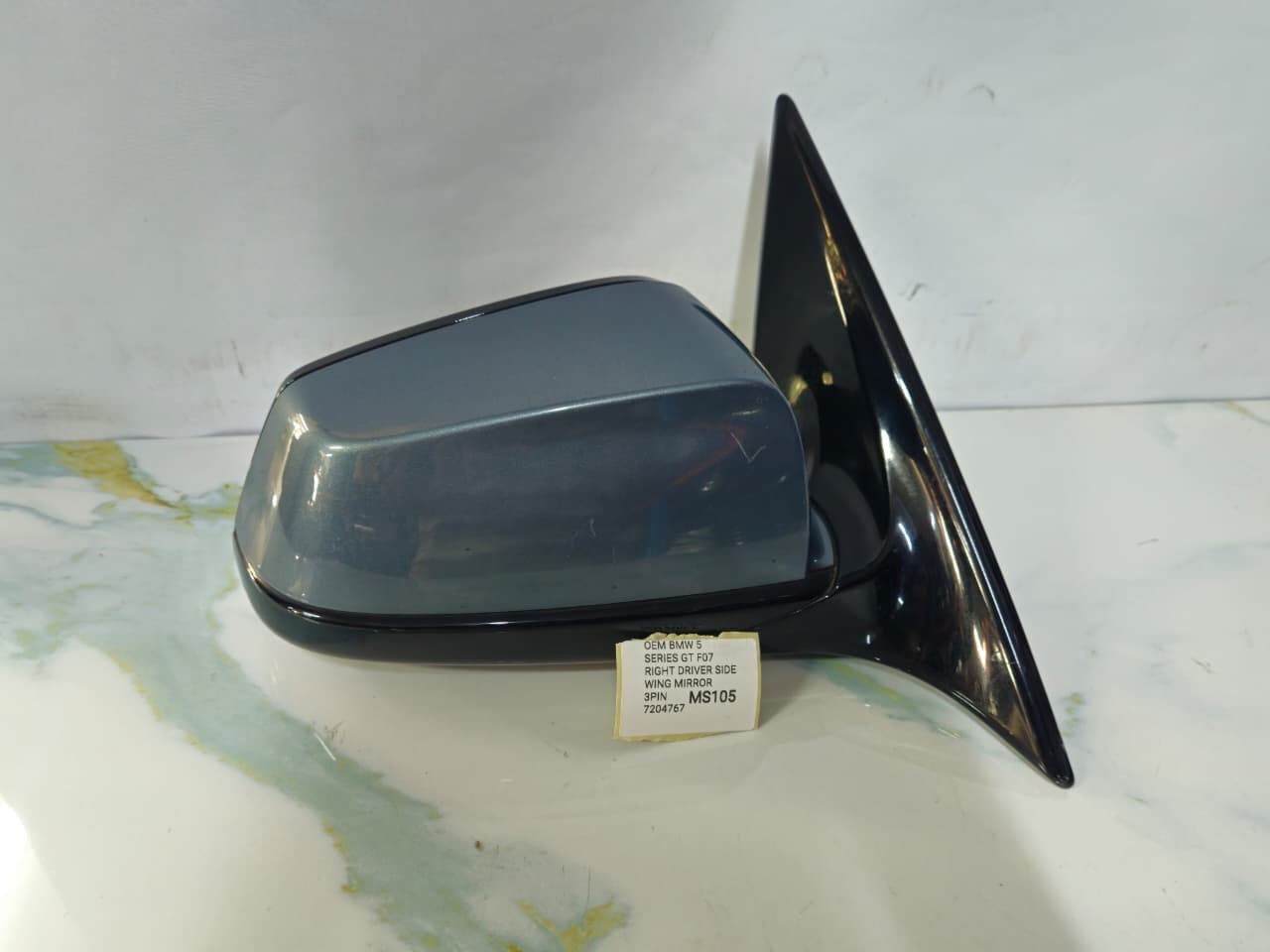 OEM BMW 5 SERIES GT F07 RIGHT DRIVER SIDE WING MIRROR 3PIN 7204767 RHD