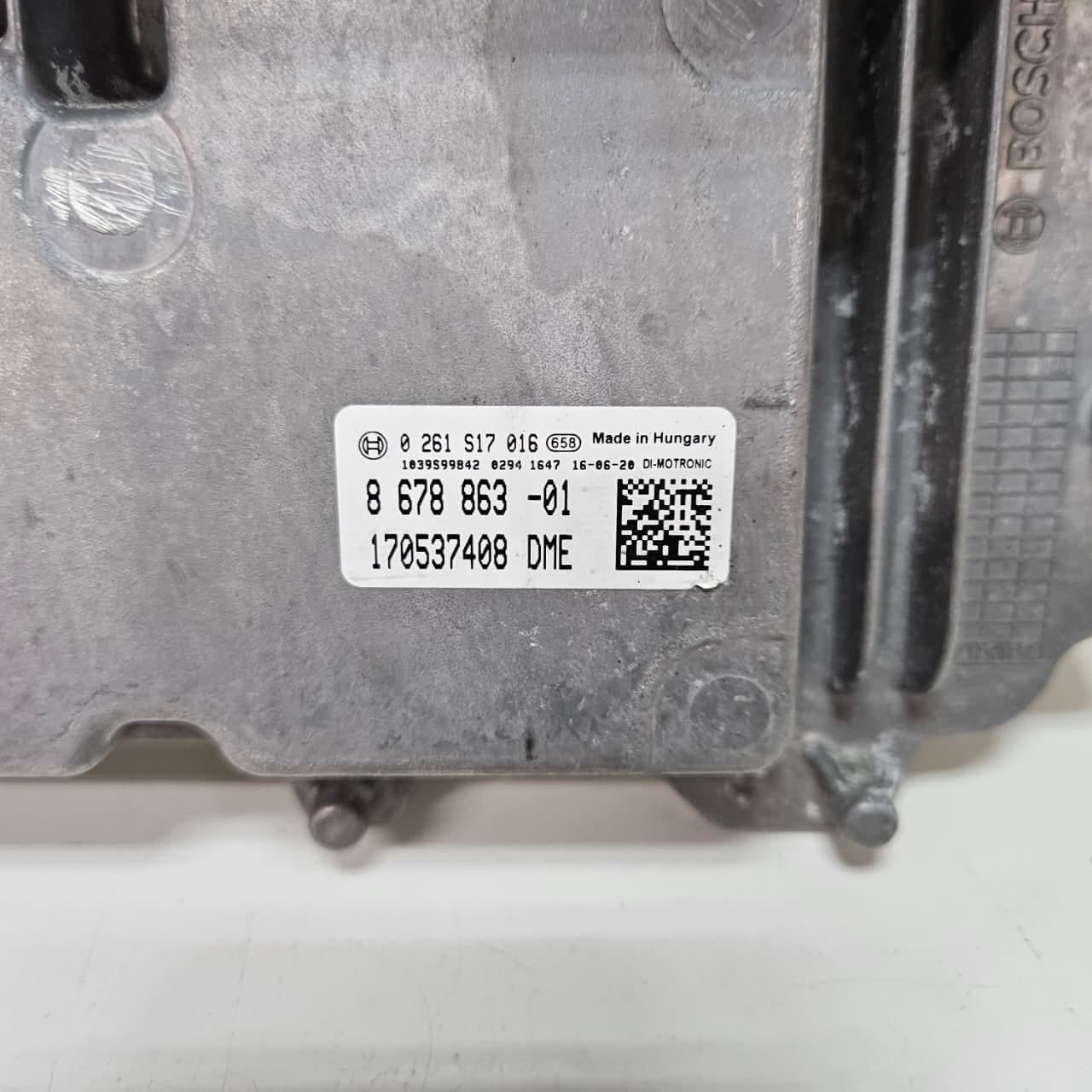 8678863-2012-2019 BMW 118i F20N F30 B36 B38 1.5 Engine Control Unit DME Key Set