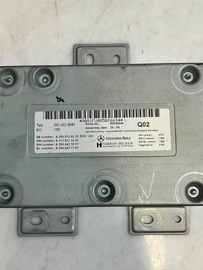 Mercedes-Benz Media W204 ML GL W251 V251 R ML GL CLASS Interface A2048708026