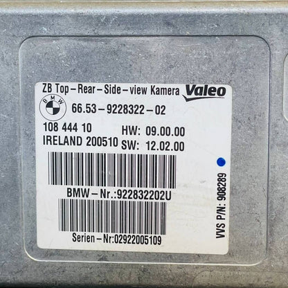 BMW Camera Control Module BMW F10 550i, F12 535i, 650i 2011-2016 models 9228322