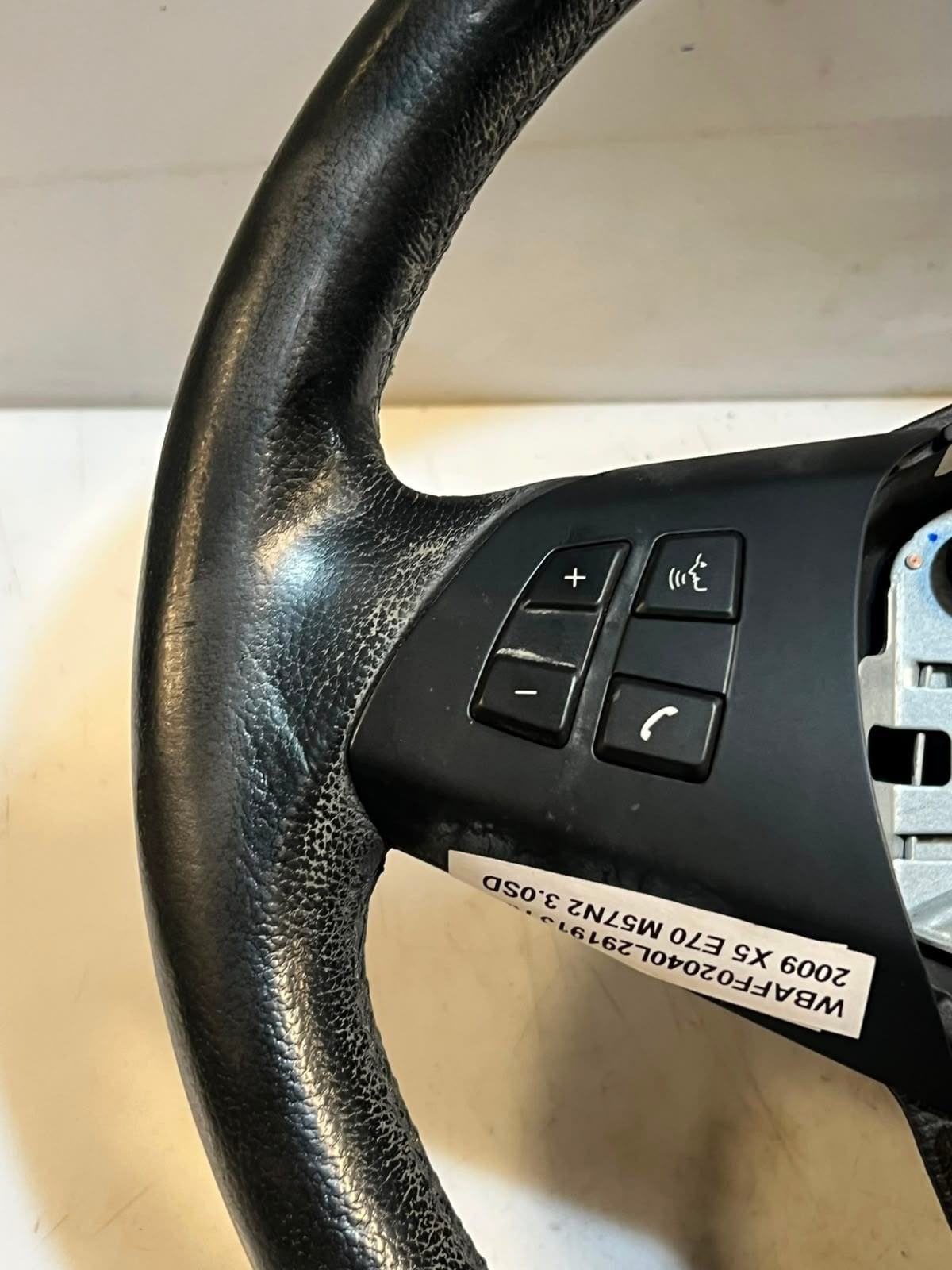 2006-2009 BMW X5 E70 LEATHER Steering Wheel 6778742 OEM