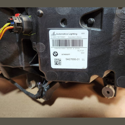 2019-2023 BMW X5 Left Led Headlight 5A27995 X5 G05 and X6 G06
