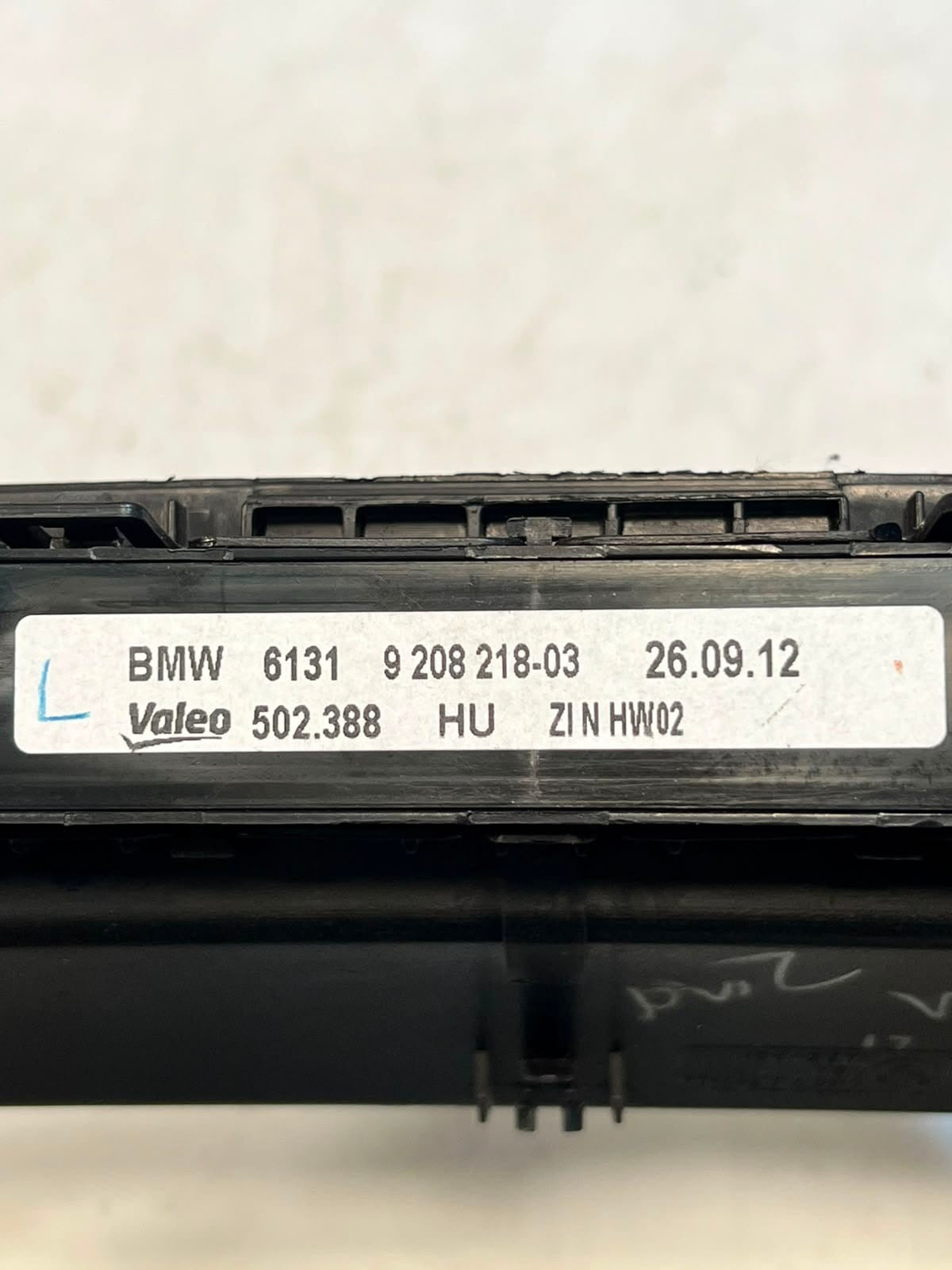 2007-2013 BMW X5 E70 X6 E71 HEATER A/C Climate Control Unit PANEL 9310446 OEM