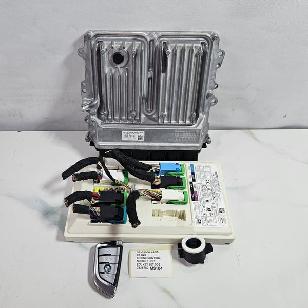 OEM BMW G07 BMW X7 30dX MAY 2022 ENGINE CONTROL ECU KIT DDE BOSCH 7828780 RHD