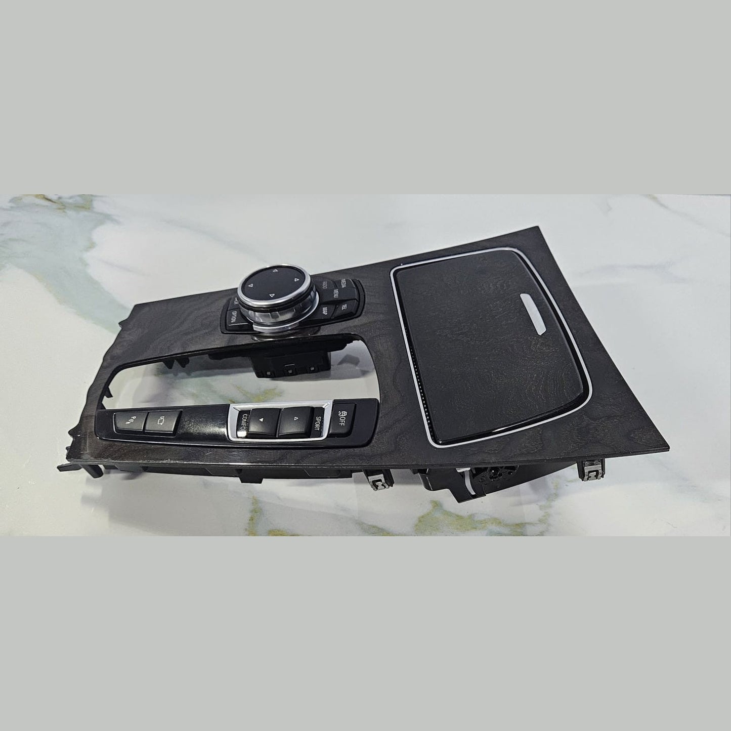 BMW F02 F03 F04 Gear Shifter Trim Plastic Mouse and cup holder 9113863 9320289