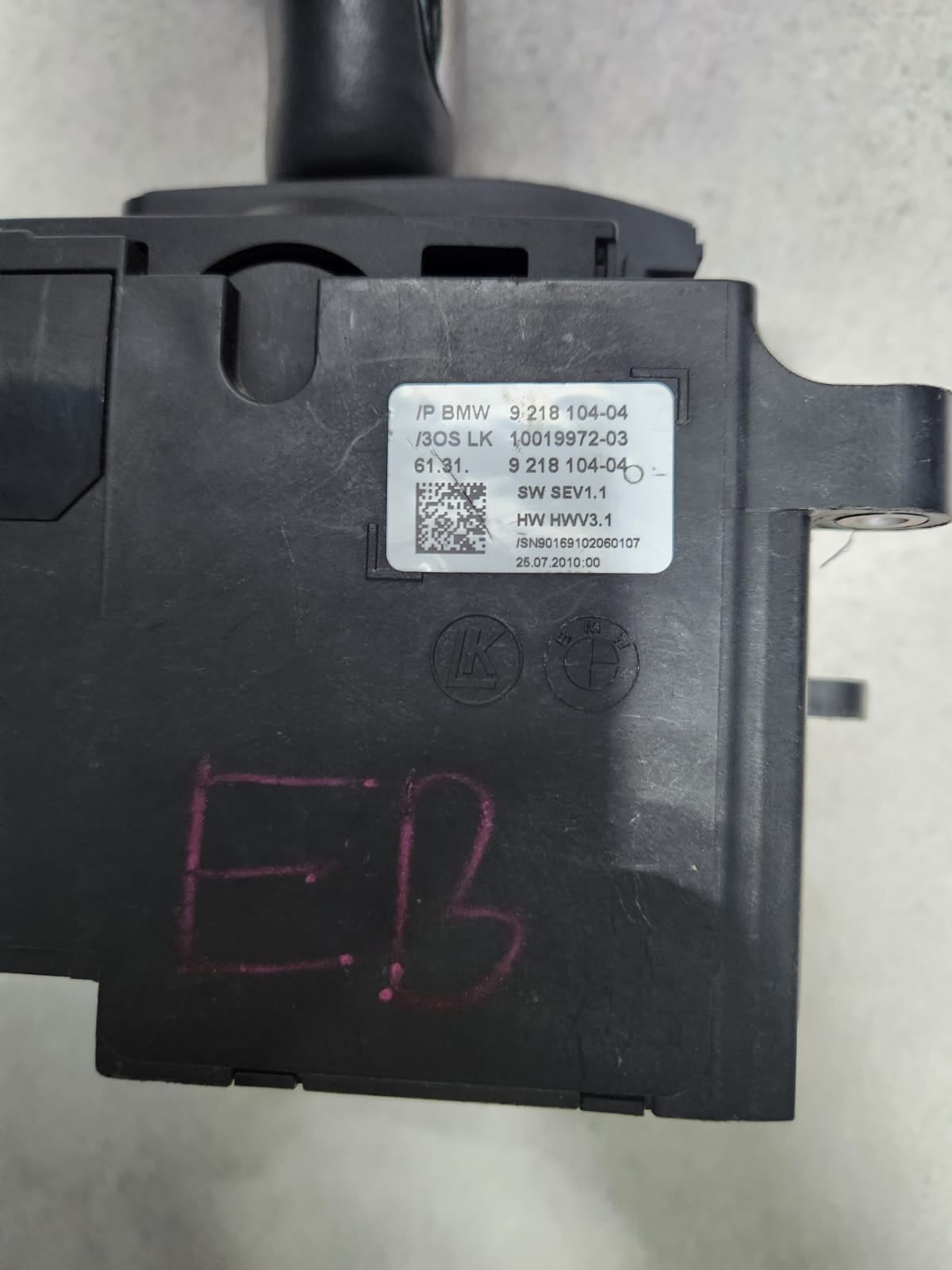 BMW Gear Selector Switch 9218104 5 Series F10 and 7 Series F01 F02 F03 RHD 