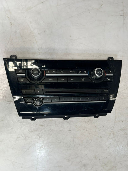 2014-2018 BMW X5 F15 Climate Control Panel 9365430 OEM