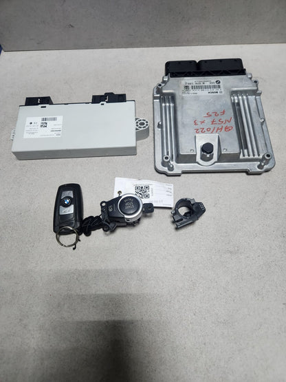 BMW Engine Control Unit 8574100 X3 F25 3.0 DIESEL N57D30A ECU SET