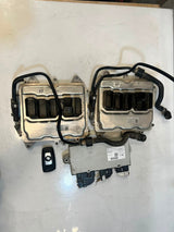 2011-2015 BMW 550i B7 N63 Engine Control Module ECU SET DME+CAS+1KEY 8604942