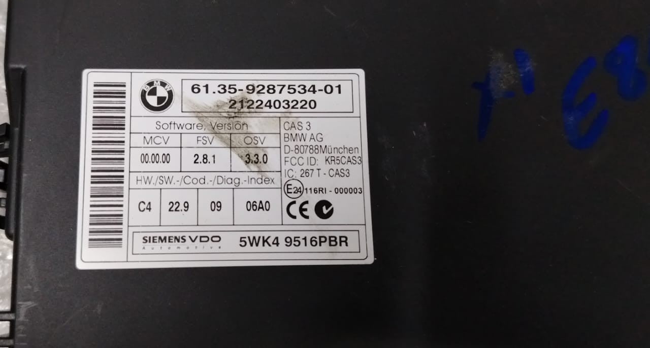 OEM BMW X1 E84 2009-15 N20 ENGINE CONTROL UNIT ECU KIT DME 8603576 BOSCH