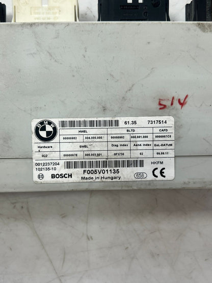 2010-2016 BMW 535i 5 Series F10 F11 Tailgate Control Unit 7317514 OEM