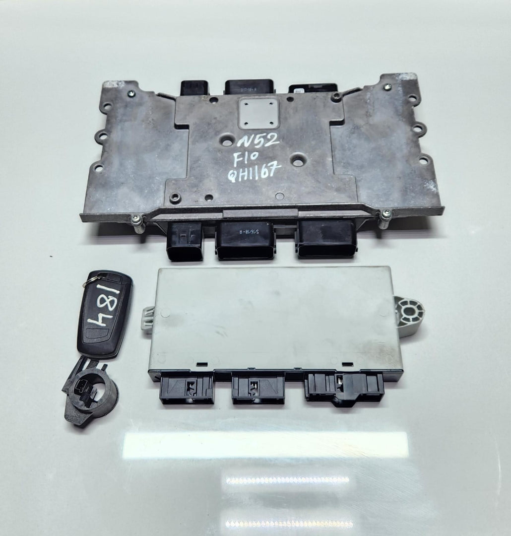 10-13 BMW 528i Engine Control Module ECM 7614628 MSV90 X3 N52 OEM
