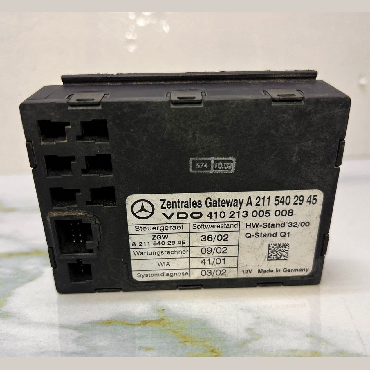 2003-2007 Mercedes-Benz E320 Central Gateway Control Module A 2115402945 E-Class