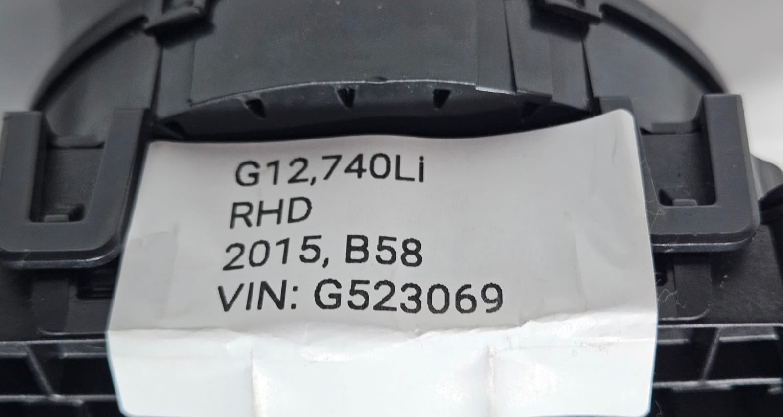 6806351-2015-2019 BMW 740i G11 G12 Steering Column Switch Cluster OEM