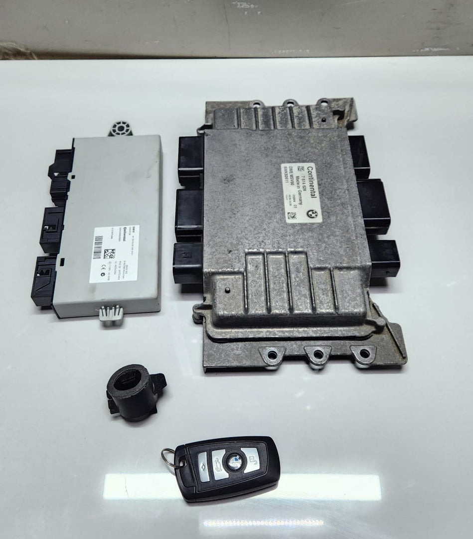 10-13 BMW 528i Engine Control Module ECM 7614628 MSV90 X3 N52 OEM