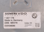 Load image into Gallery viewer, BMW E60 E90 E91 N52 325i 525i 218HP ENGINE ECU ONLY  DME MSV70 - 7567178
