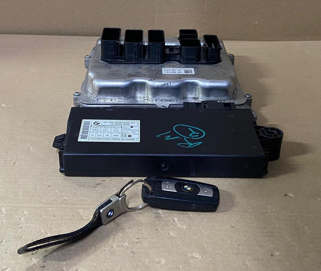 ECU SET 8617569 BMW  X1 E84 2013 LCI TURBO N20A Engine Control Module Unit