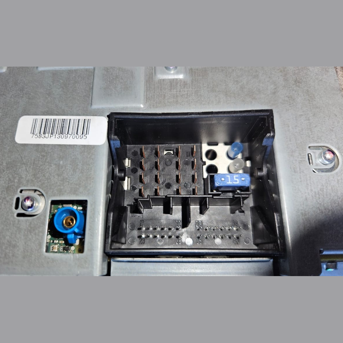 BMW X1 E84 LCI HEAD UNIT LCD IDRIVE SET  CI 9283431 2013
