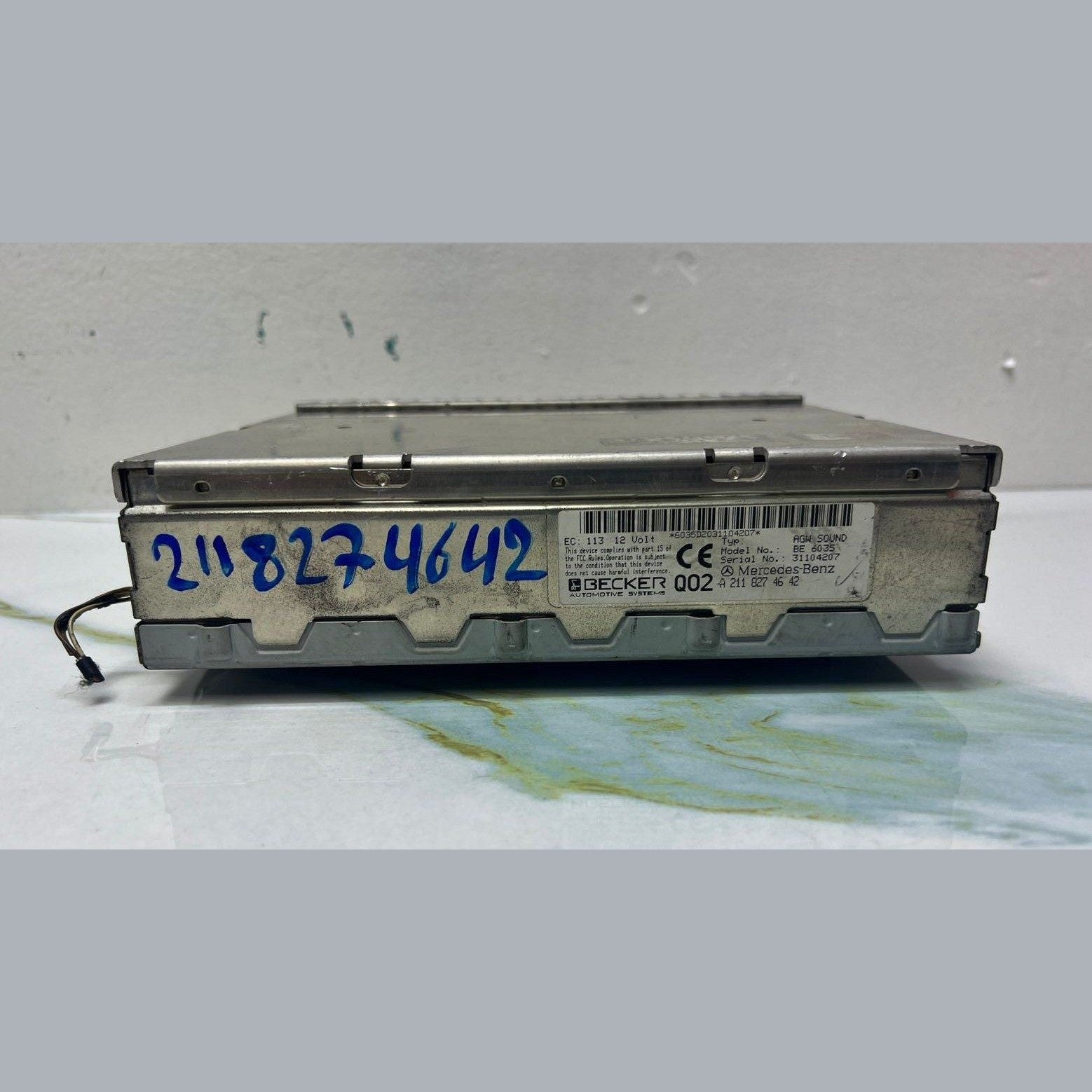 2003-2007 Mercedes-Benz W211 E-Class E320 Sound Amplifier A 211 827 46 42
