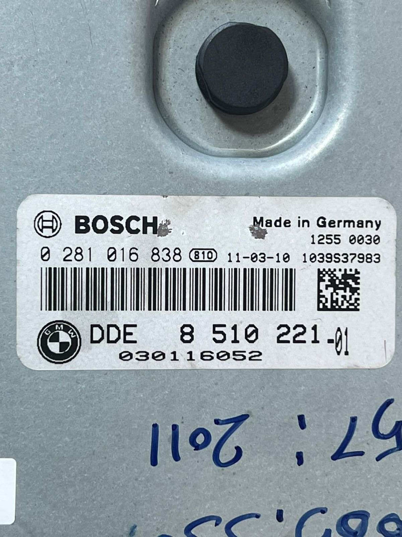 2011 BMW N57 330D Engine Control Unit ECU SET DDE + CAS3 + 1KEY 8510221
