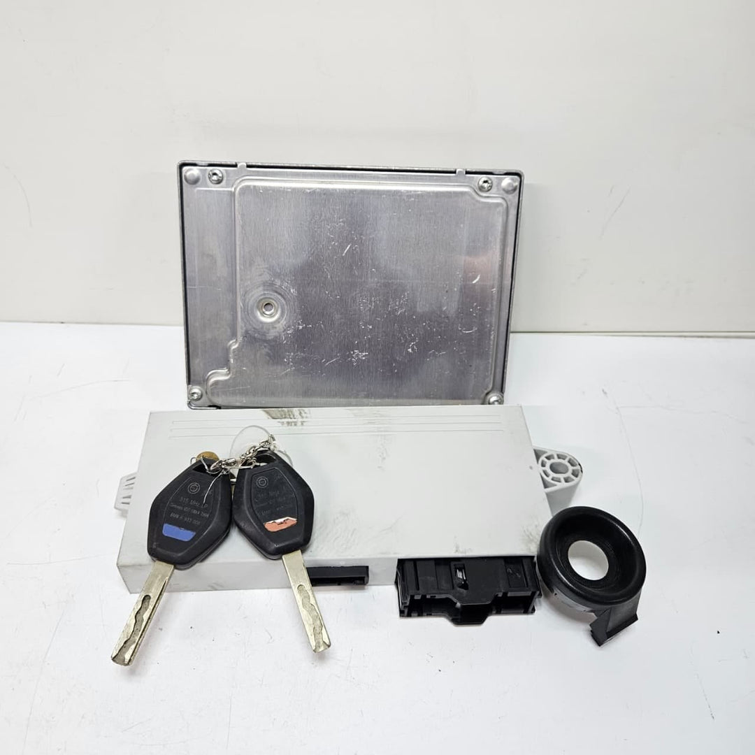 2011 BMW E60 E61 E63 E64 X5 750Li N62 Engine Control Unit DME Key Set 7544610